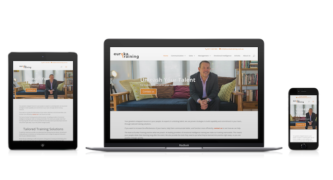 Responsive website design project